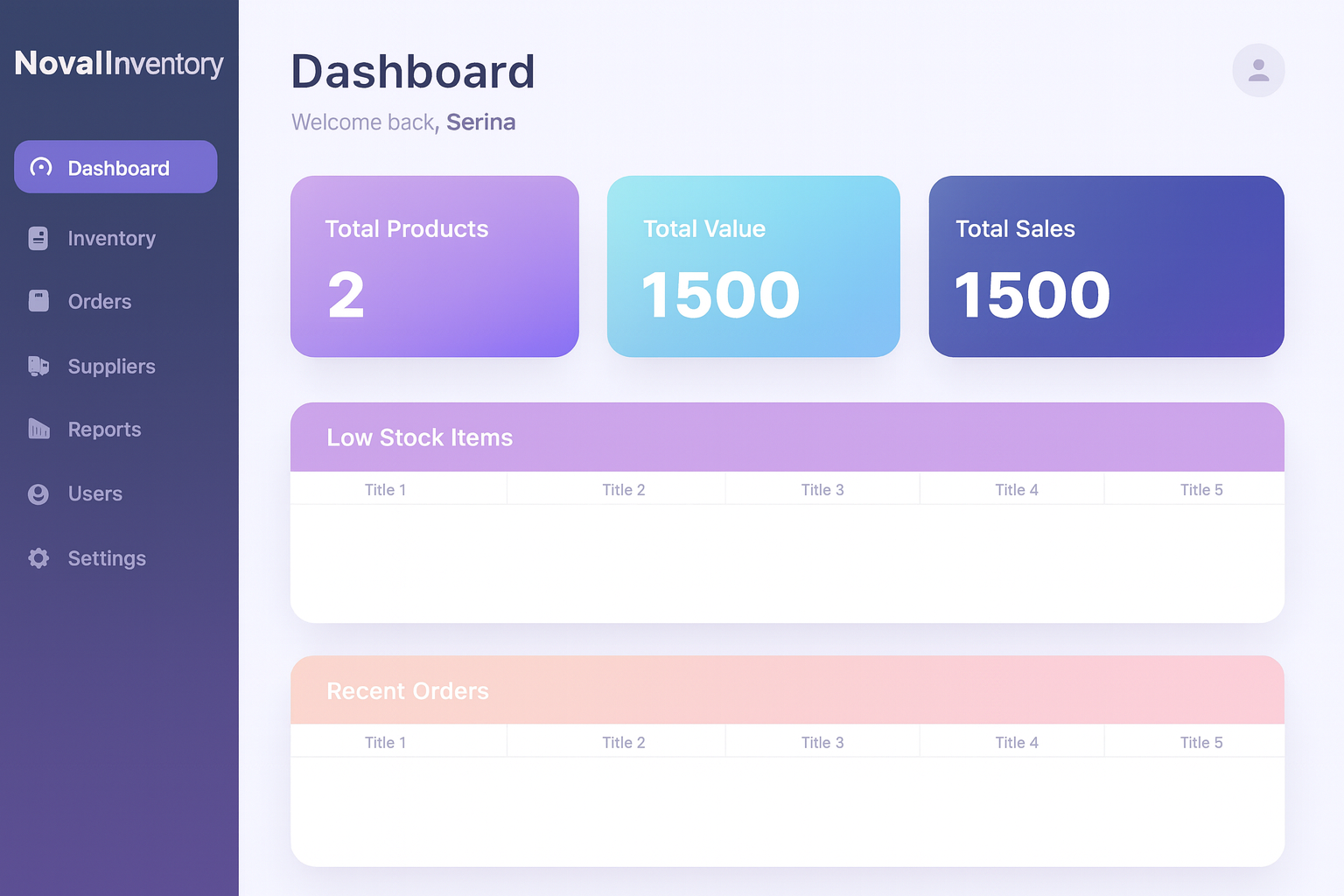 Inventory Management System